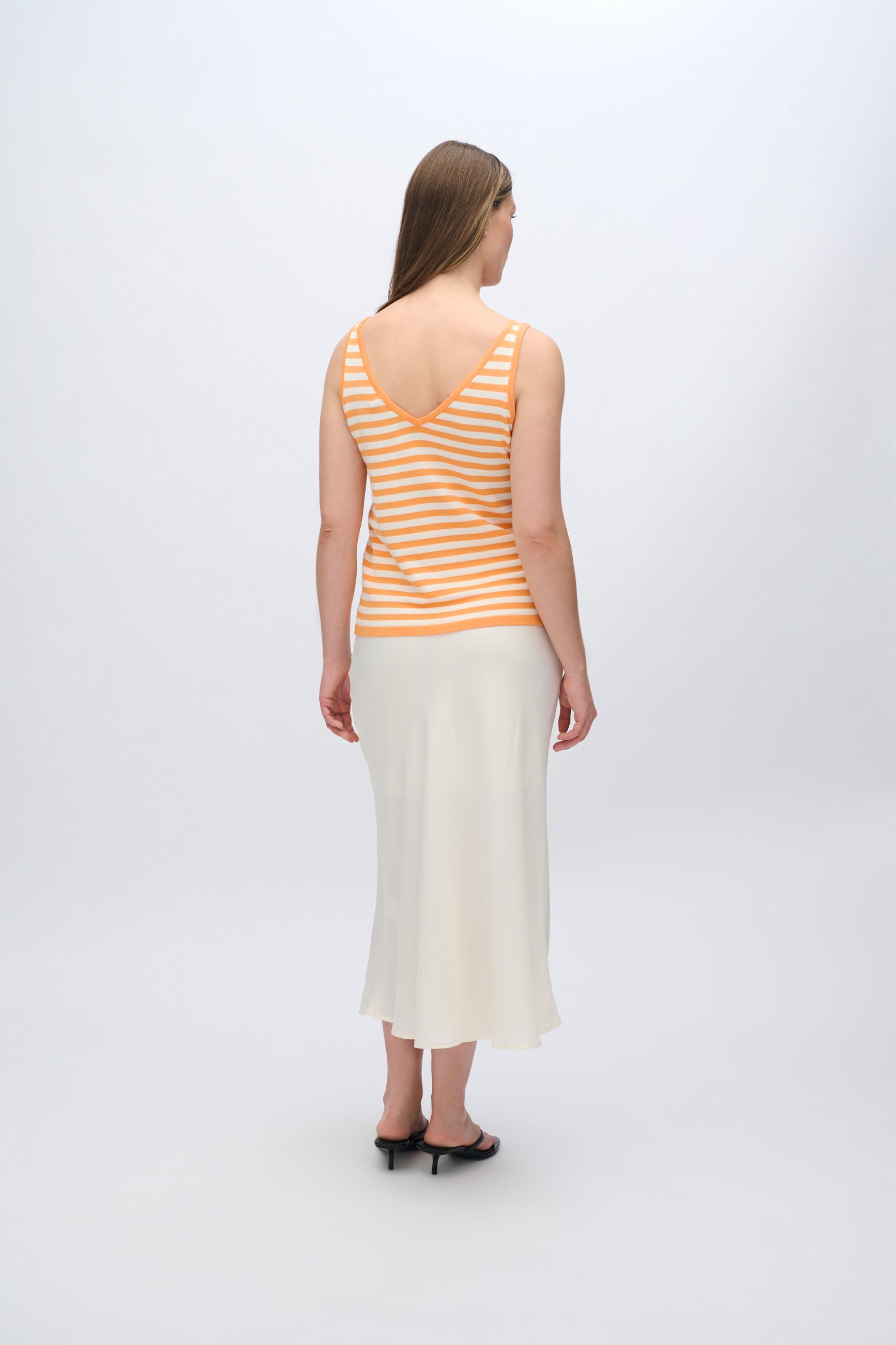 moves Alanna knit top 4350 Top 1340 Cadmium Orange