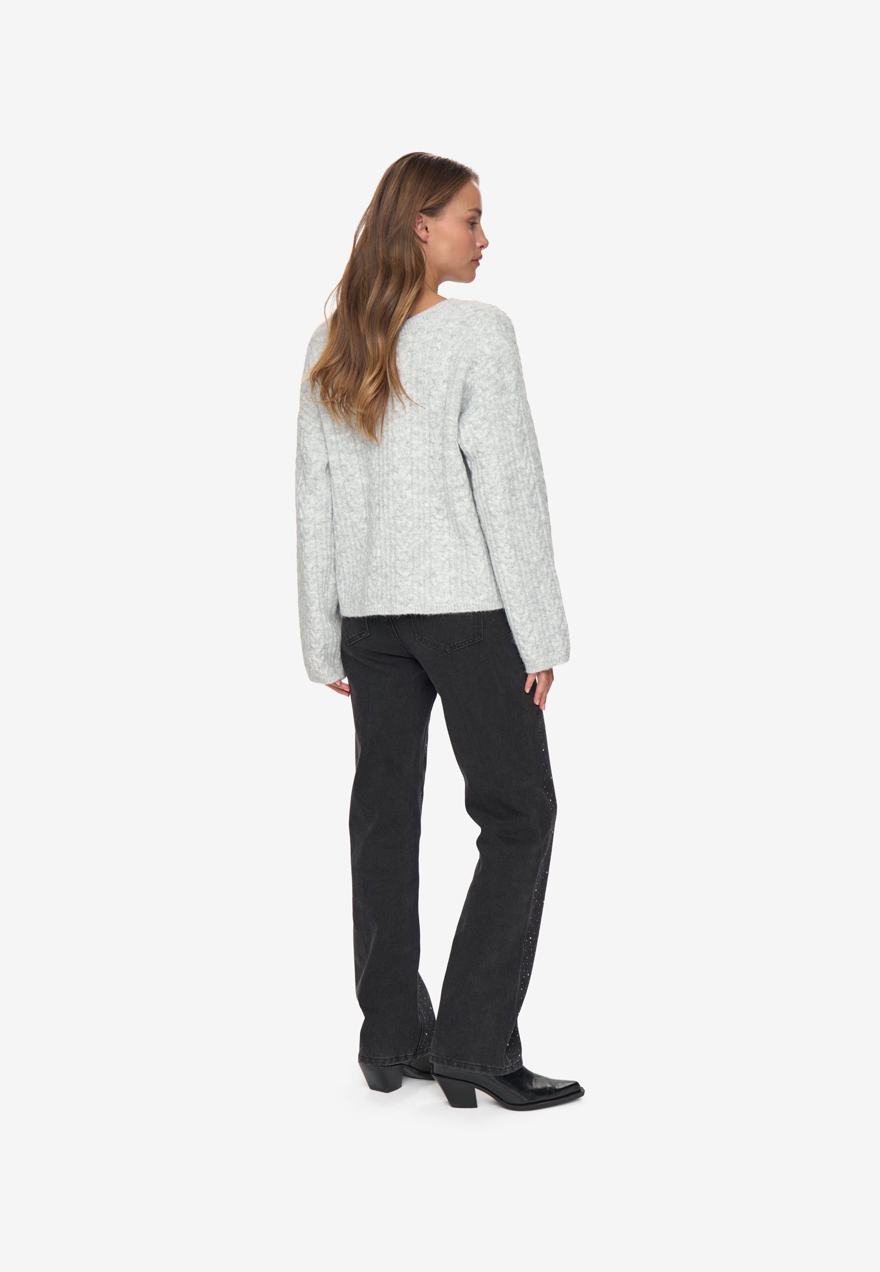 moves Cabina jumper 4531 Jumper 910M Light Grey Melange