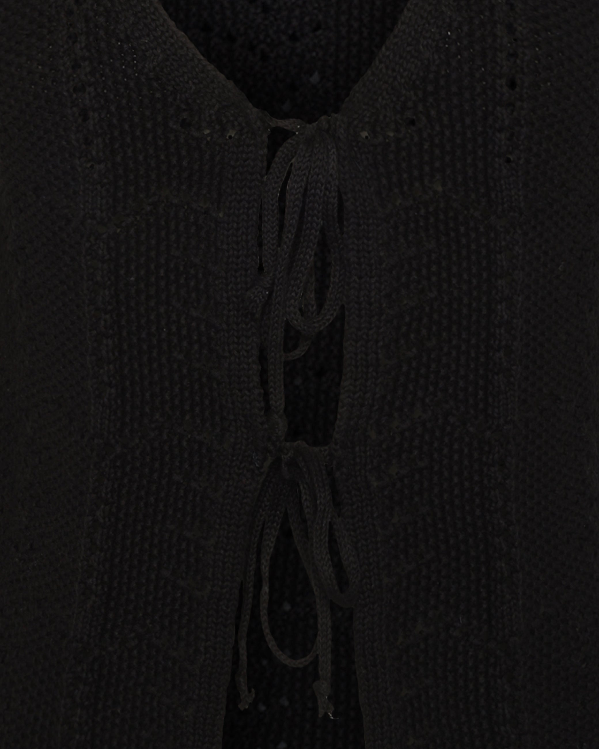 moves Daphne knit vest 4286 Gilet 999 Black