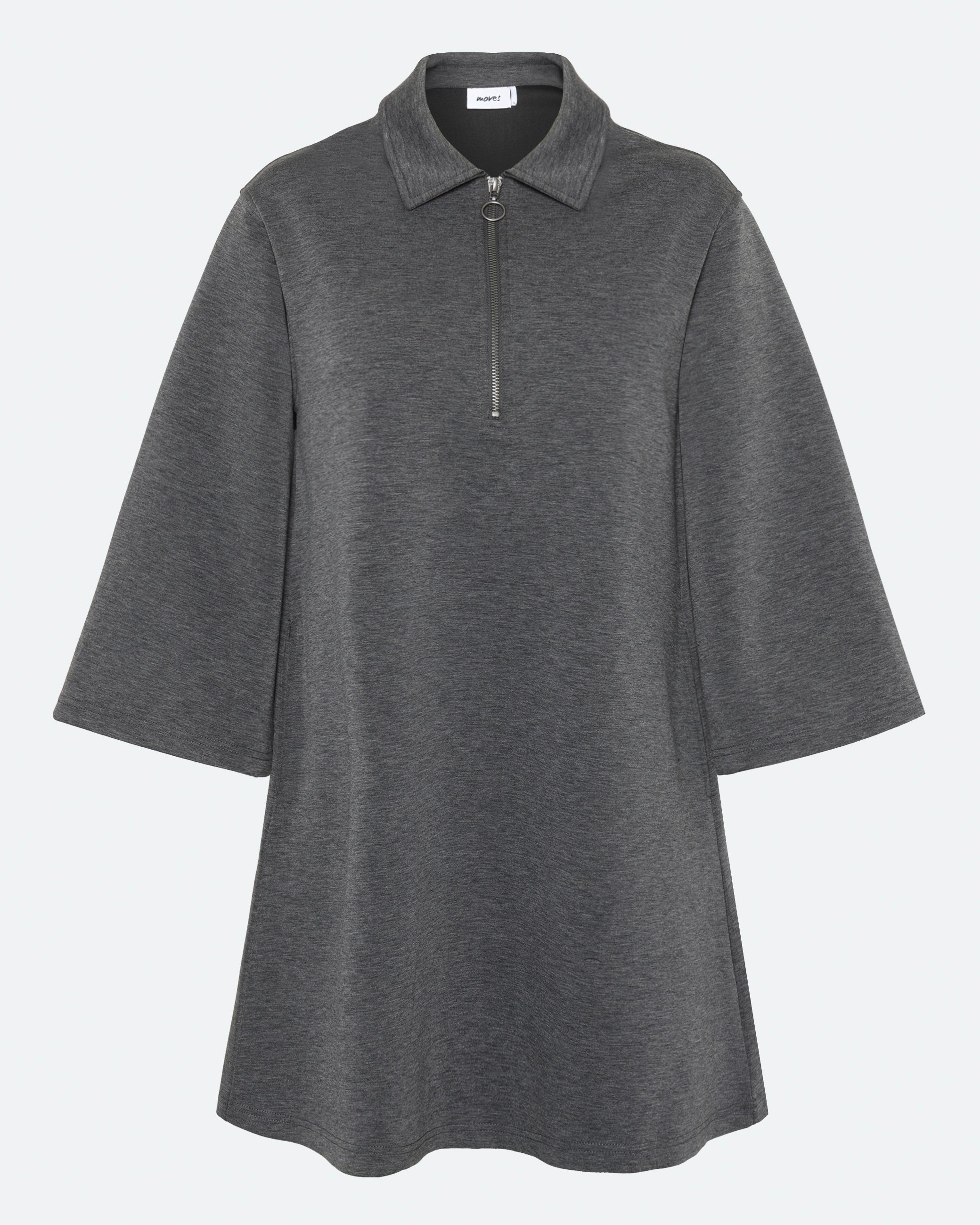 moves Ellianna dress 4445 Short Dress 980M Dark Grey Melange