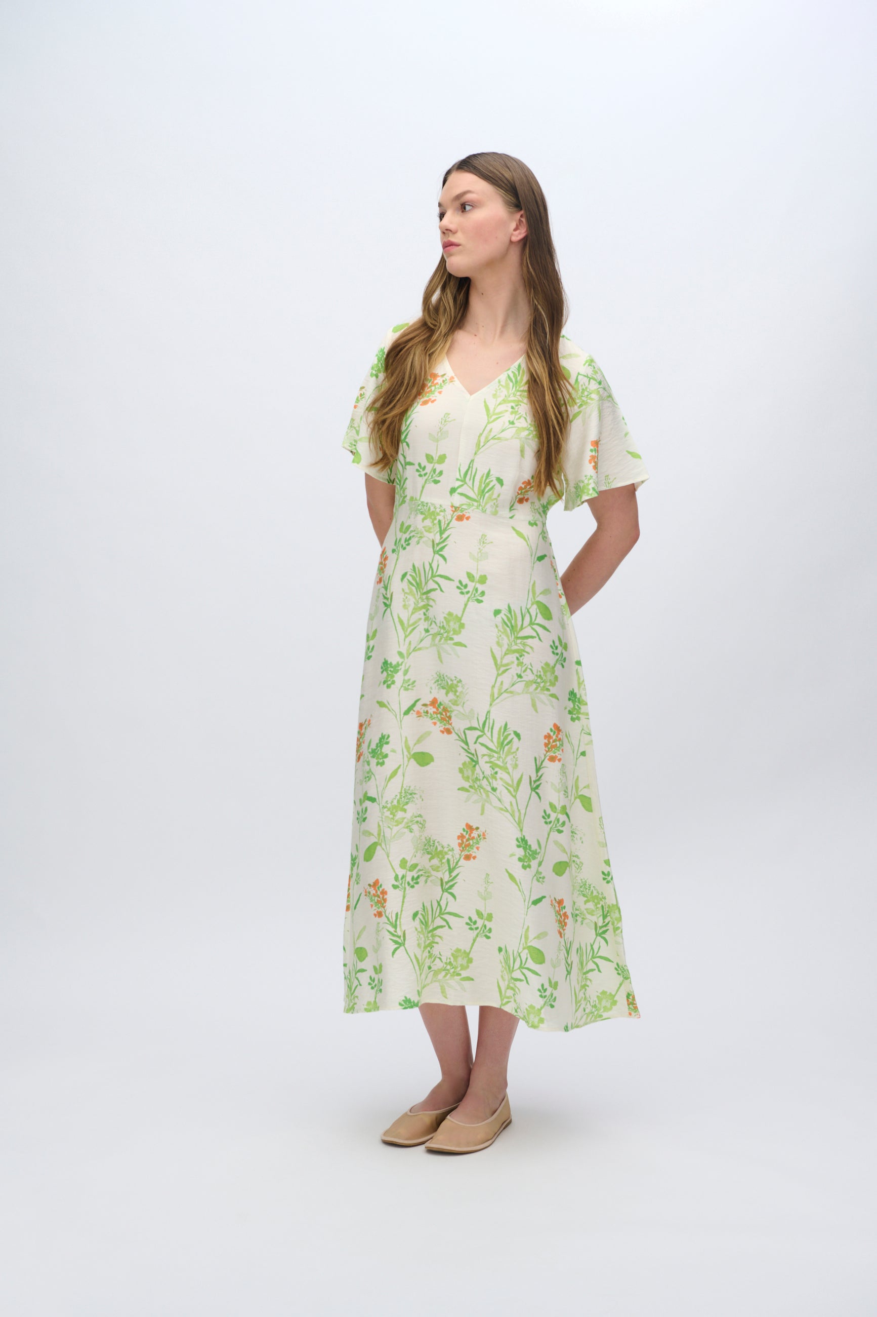 moves Hamma midi dress 4289 Midi Dress 004 Broken White