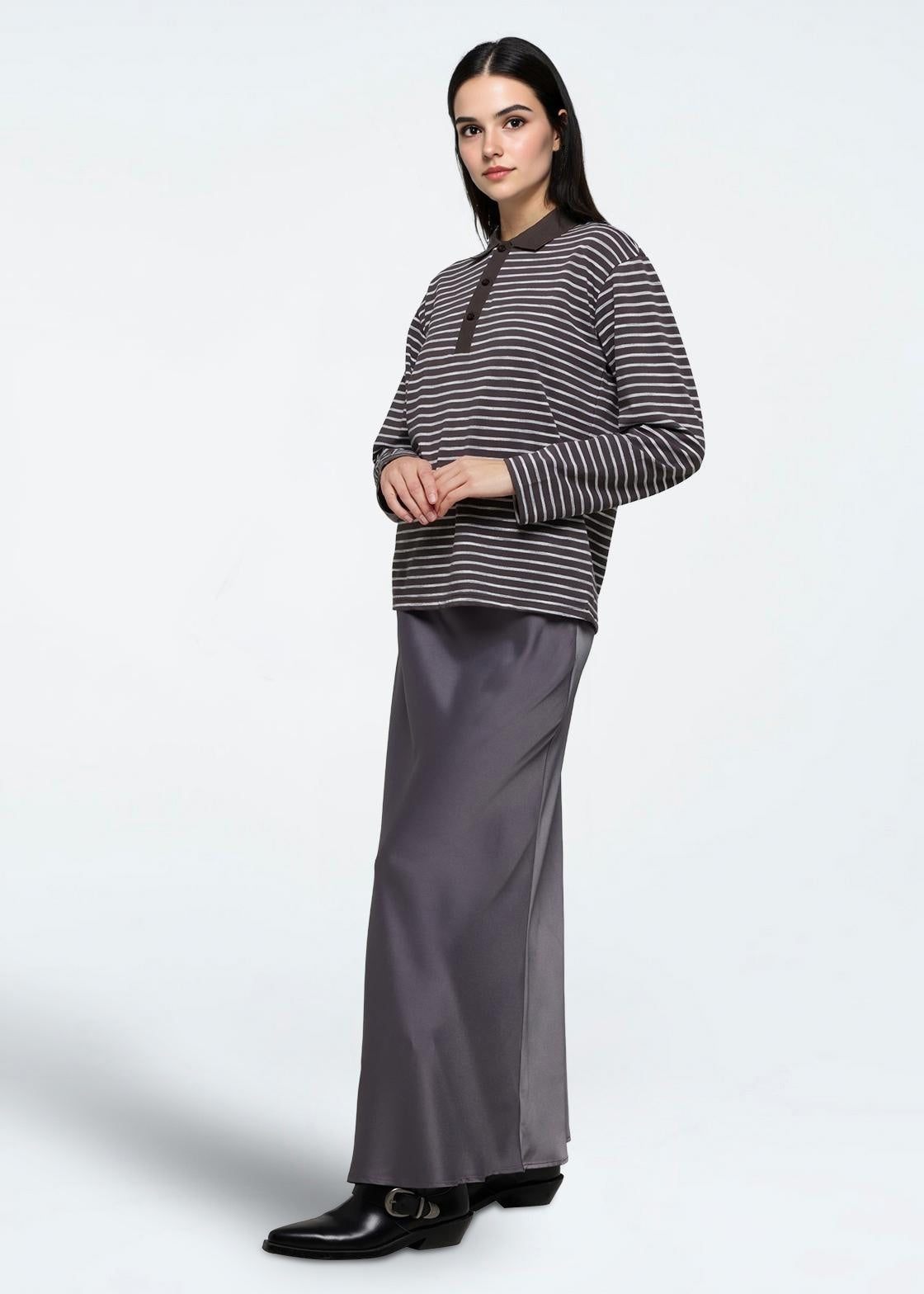 moves Hebry skirt 3570 Maxi Skirt 0201 Castlerock