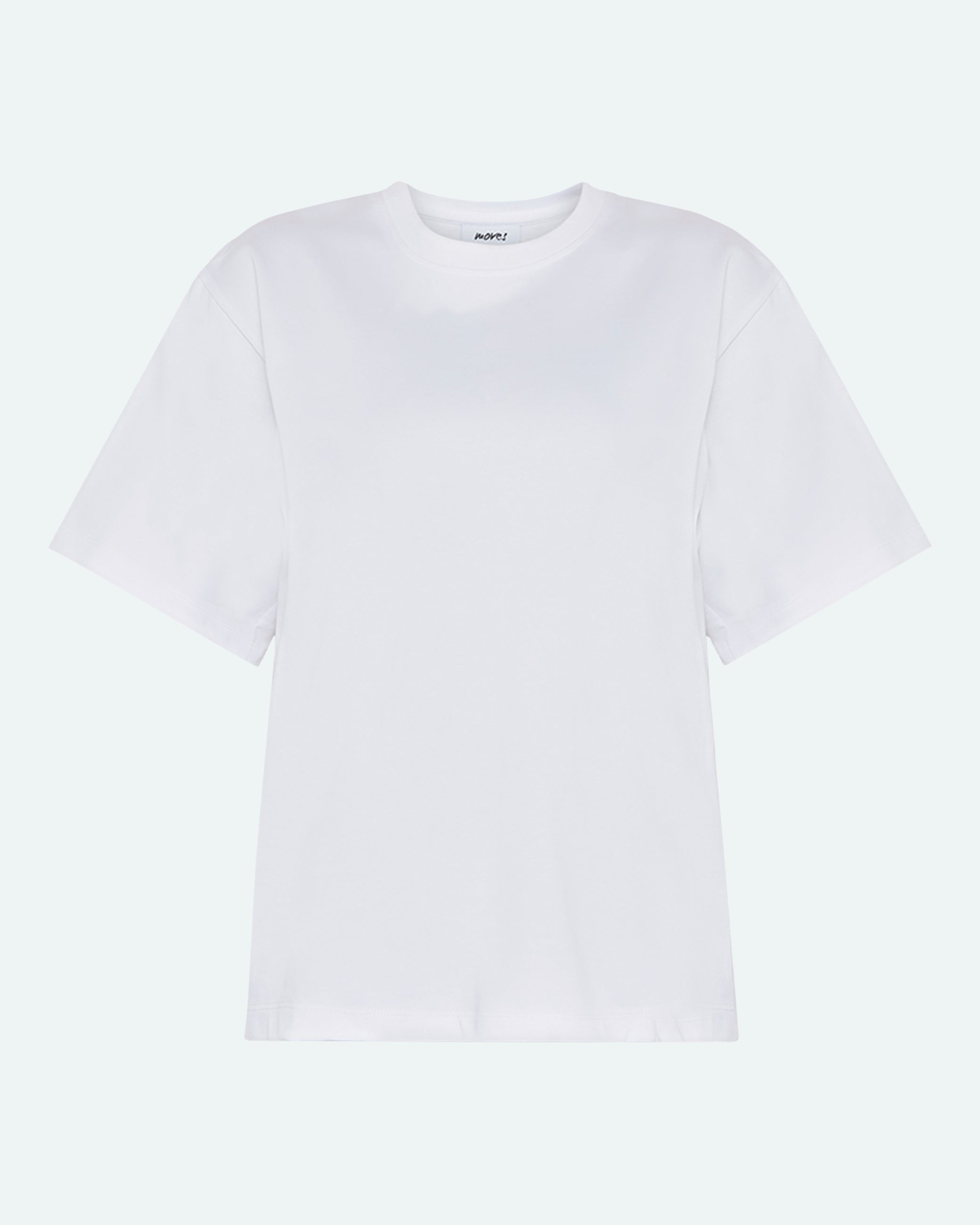 moves Kiana Tee 4441 Short Sleeved T-shirt 000 White