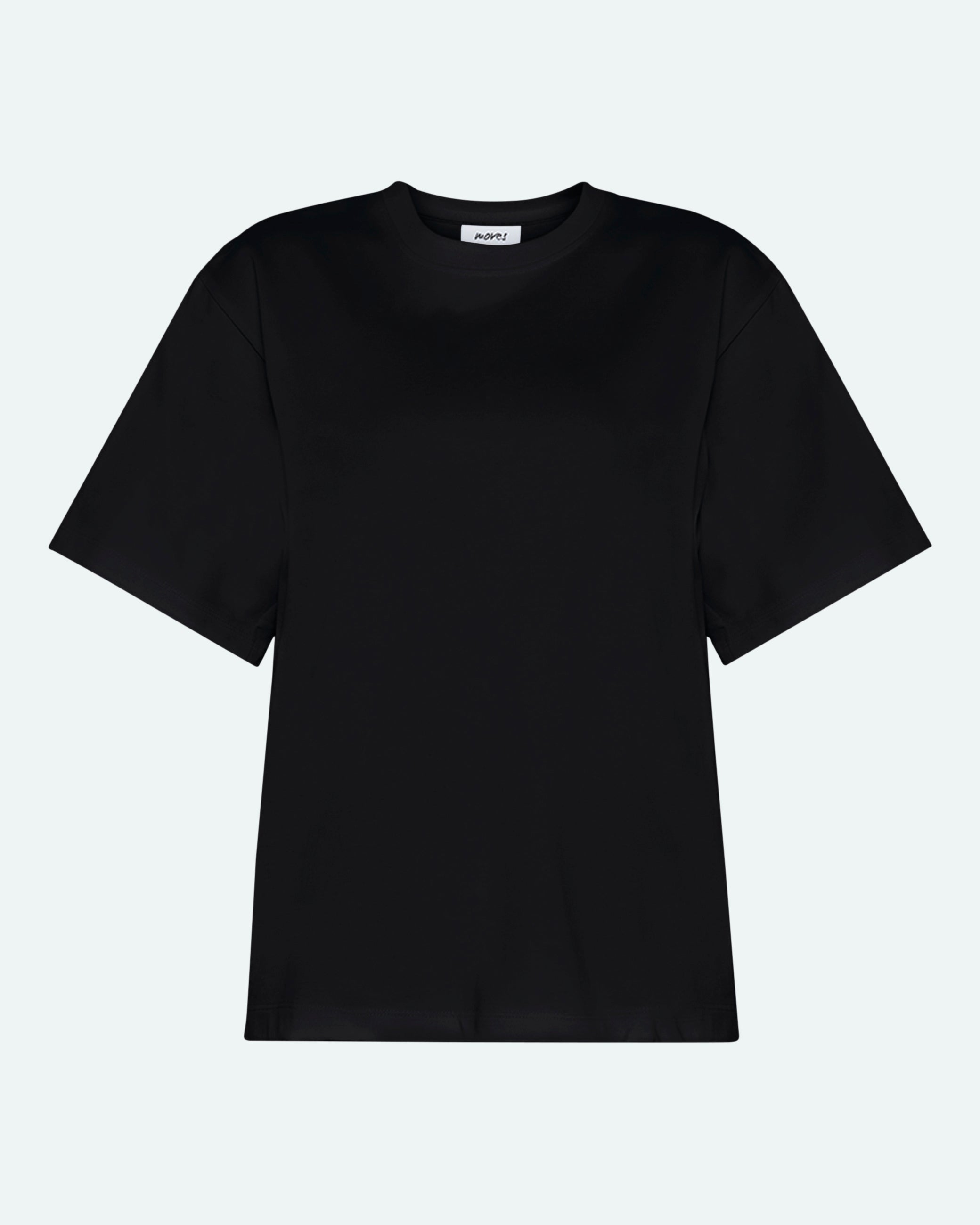 moves Kiana Tee 4441 Short Sleeved T-shirt 999 Black