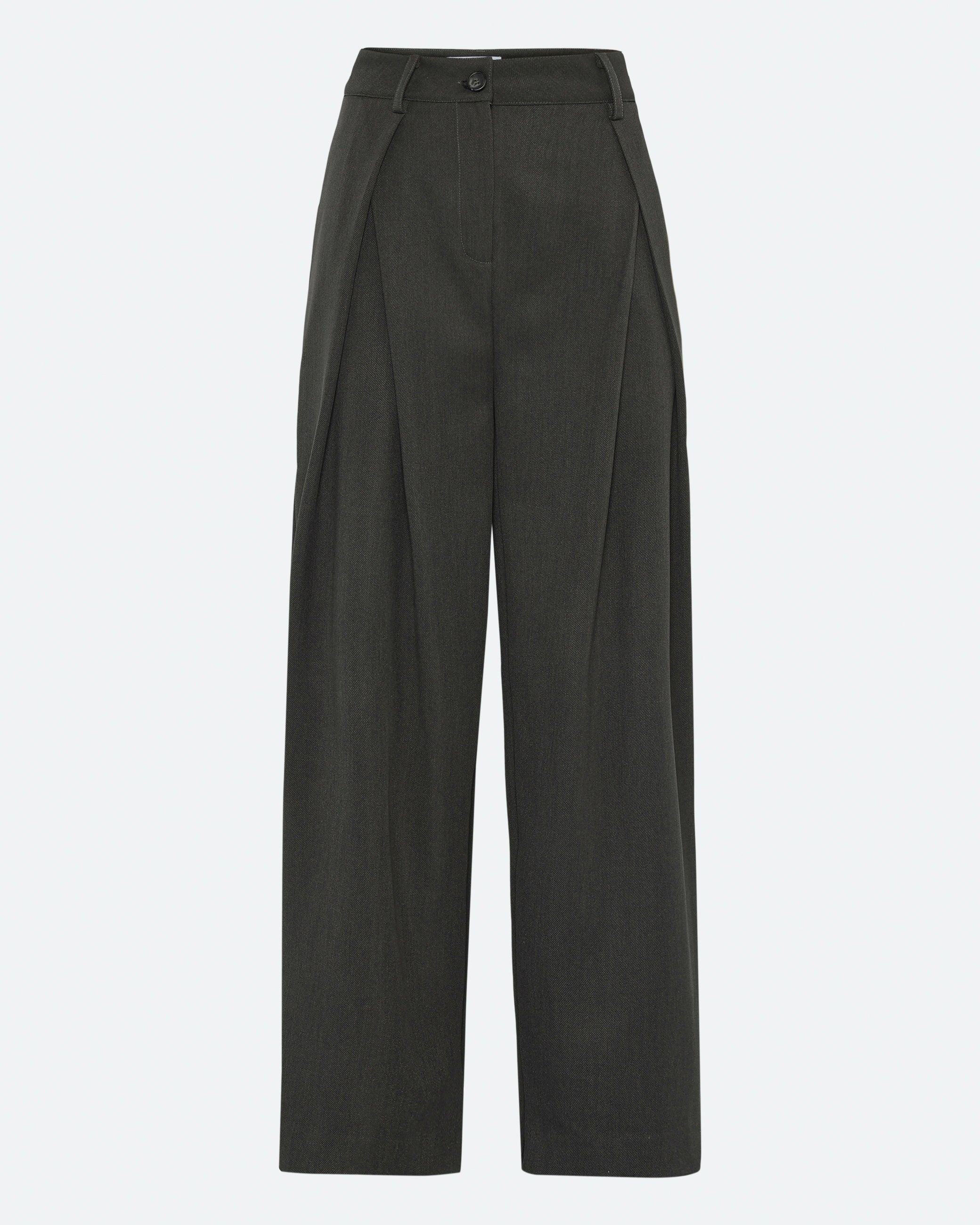 moves Lauro pant 4430 Dressed Pants 980M Dark Grey Melange