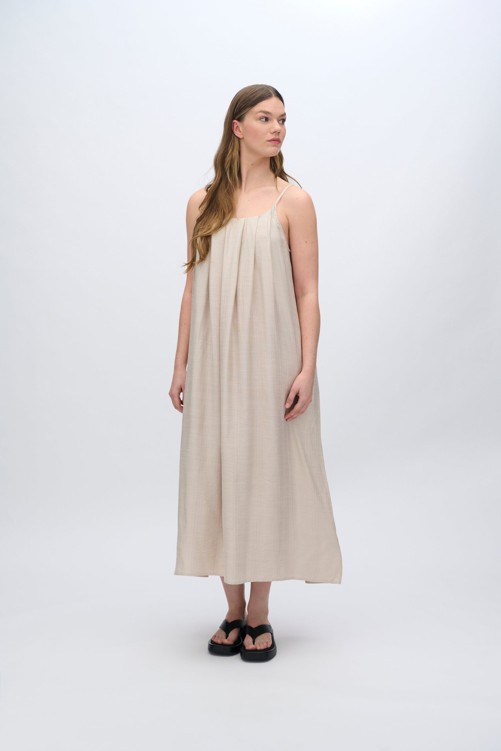 moves Malia flowy dress 4237 Midi Dress 0108 Castle Wall