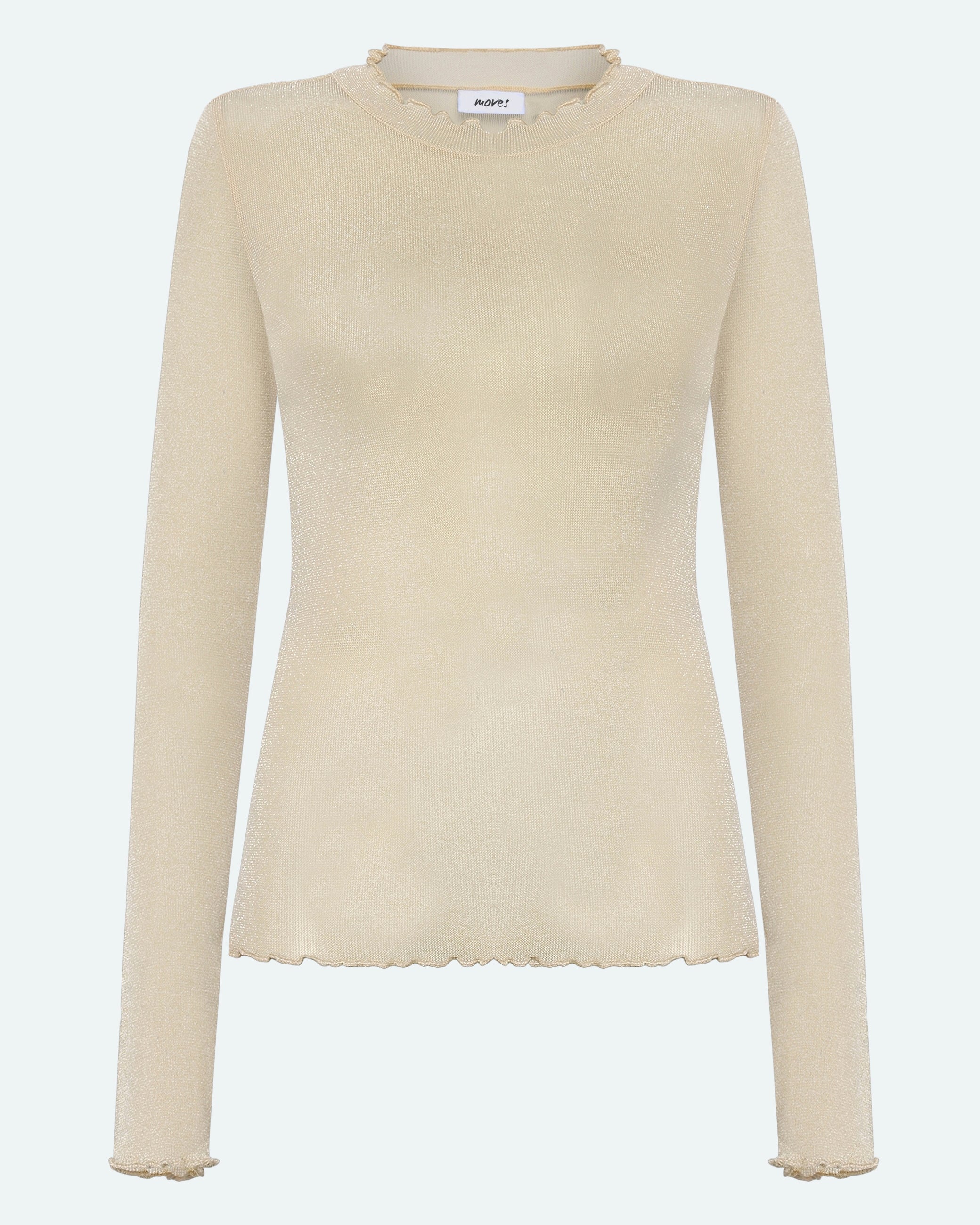 moves Markhild 0018 Long Sleeved T-shirt 030 Ivory Cream