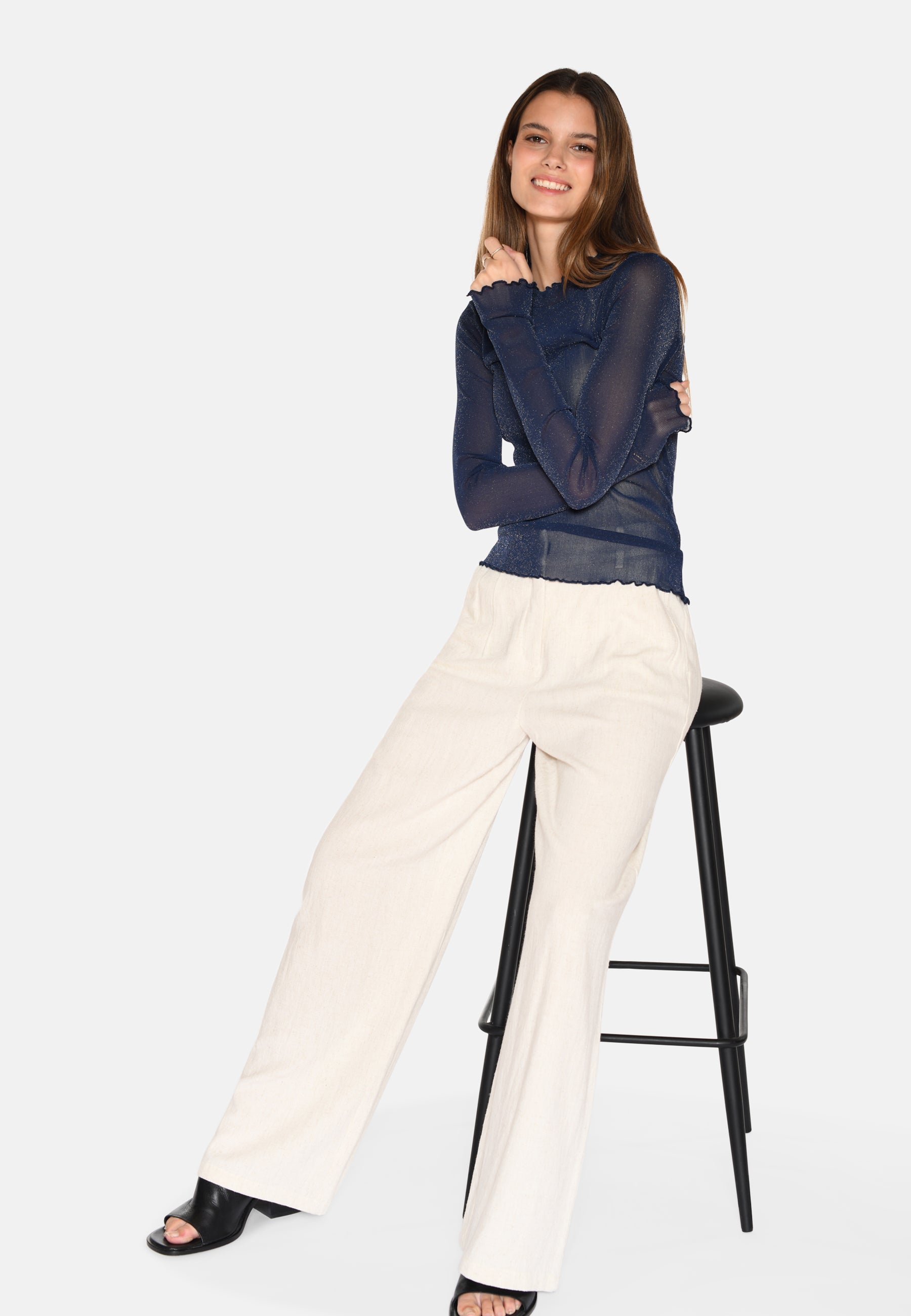 moves Markhild 0018 Long Sleeved T-shirt 699 Navy