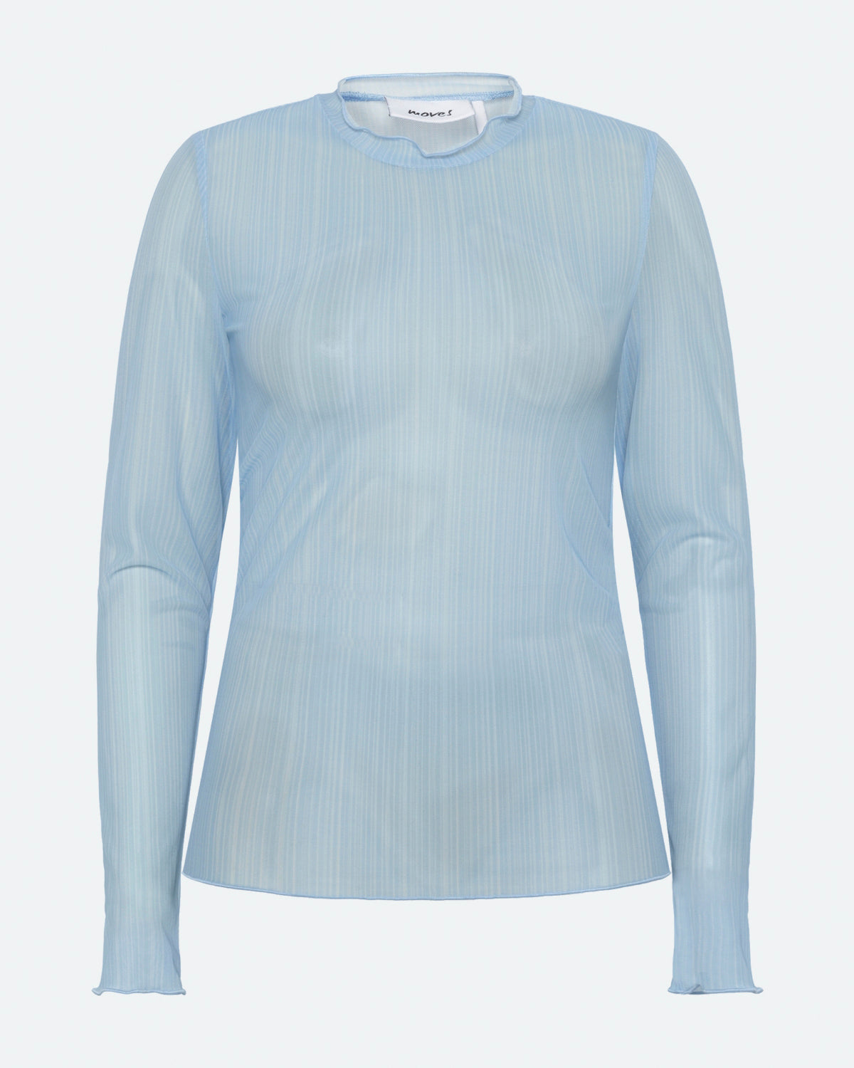 moves Markhild long sleeved mesh blouse 4202 Long Sleeved Blouse 4121 Blue Bell