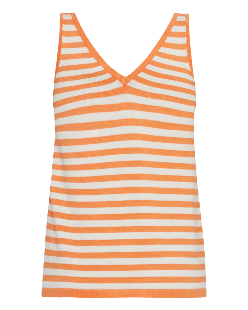 moves Alanna knit top 4350 Top 1340 Cadmium Orange