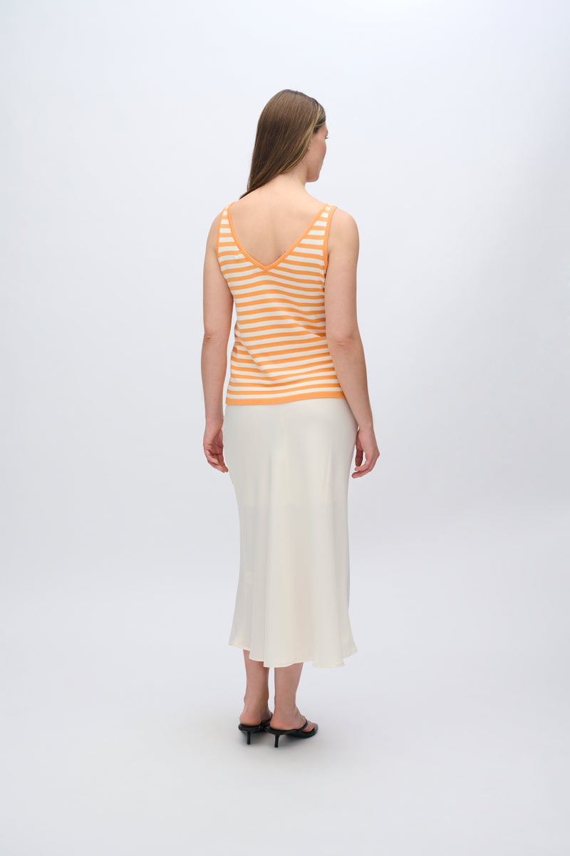 moves Alanna knit top 4350 Top 1340 Cadmium Orange