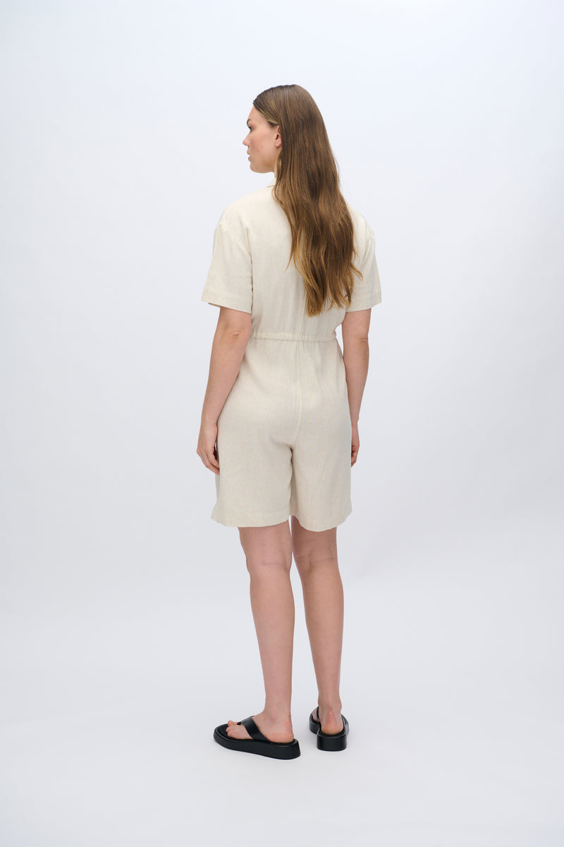 moves Averie linen blend jumpsuit 2744 Jumpsuit 0108 Castle Wall