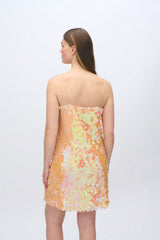 moves Balista sequin dress 4347 Short Dress 1340 Cadmium Orange