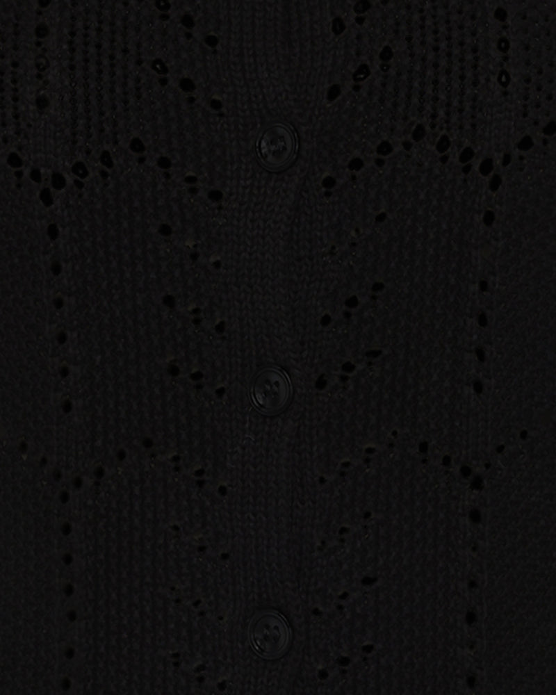 moves Cosima knit cardigan 4286 Cardigan 999 Black