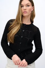 moves Cosima knit cardigan 4286 Cardigan 999 Black