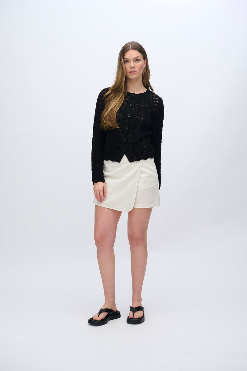 moves Cosima knit cardigan 4286 Cardigan 999 Black