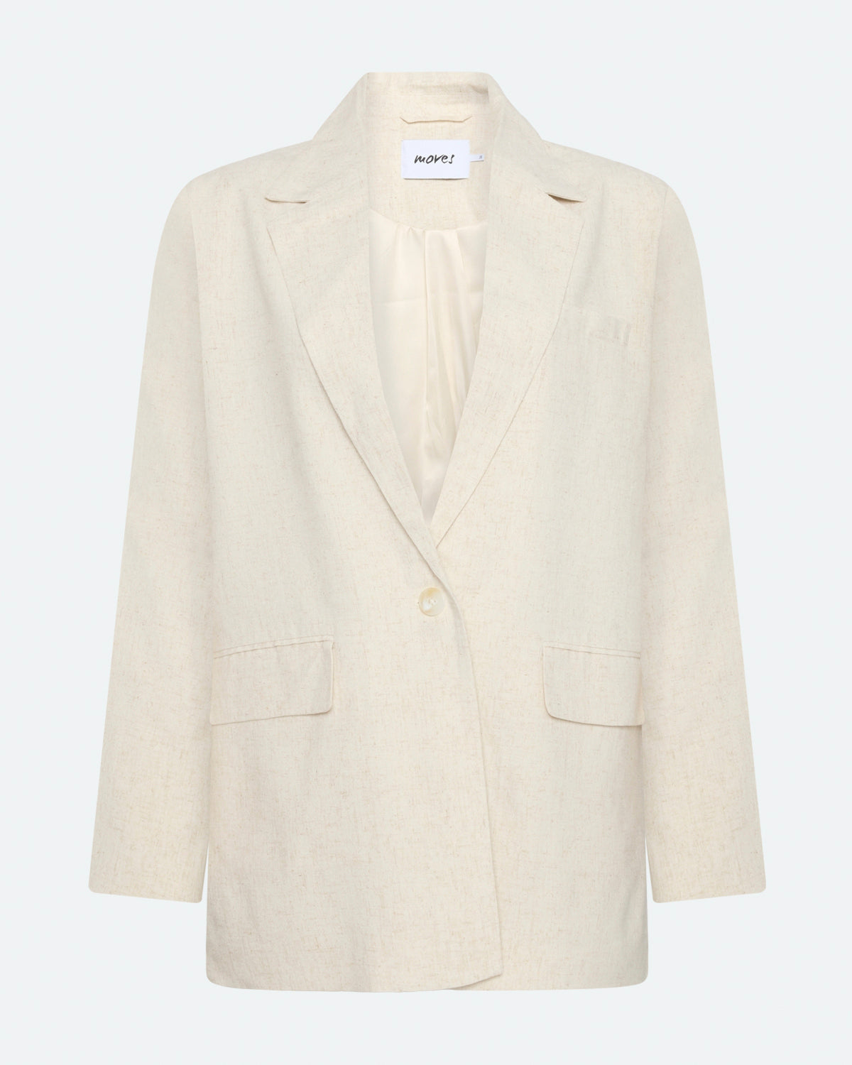 moves Daizy linen blazer 2744 Blazer 0108 Castle Wall