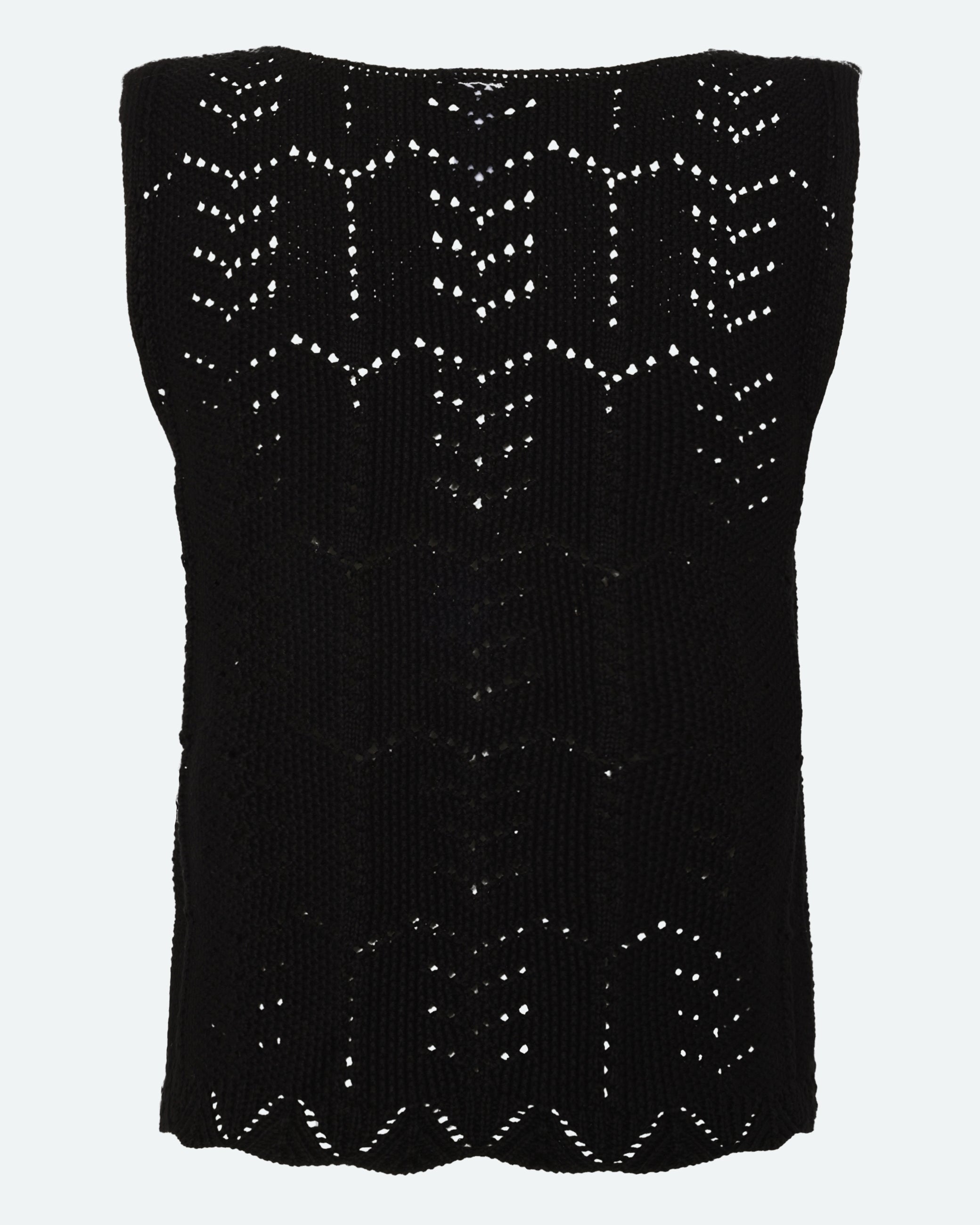 moves Daphne knit vest 4286 Gilet 999 Black