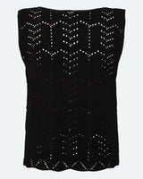 moves Daphne knit vest 4286 Gilet 999 Black