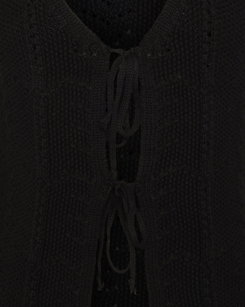 moves Daphne knit vest 4286 Gilet 999 Black