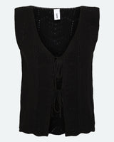 moves Daphne knit vest 4286 Gilet 999 Black