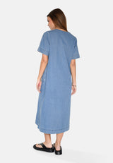 moves Dawn denim dress 4279 Midi Dress 1002 Medium Blue