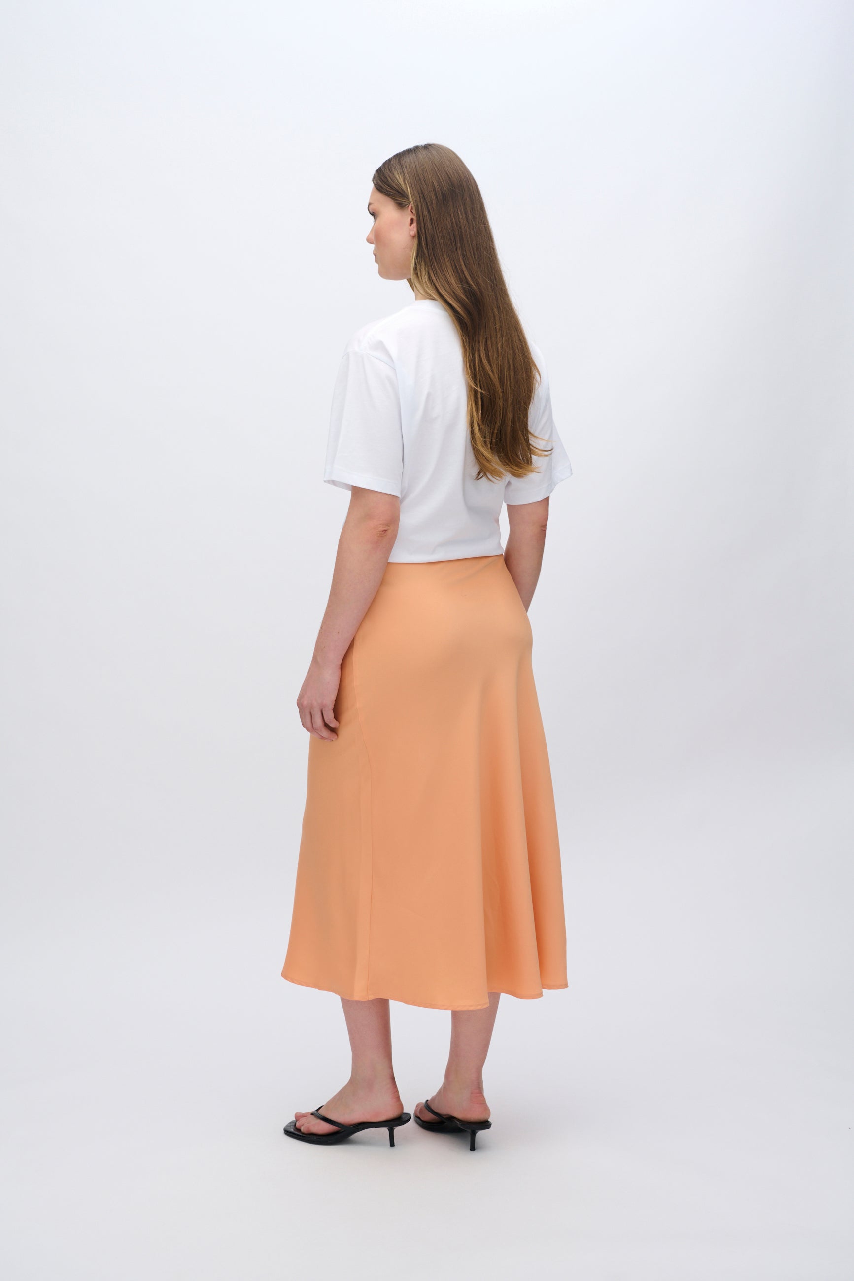 moves Gebry maxi skirt 3570 Maxi Skirt 1340 Cadmium Orange