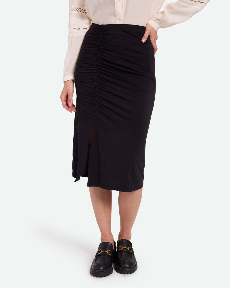 moves Kastina 3576 Skirt Midi Skirt 999 Black