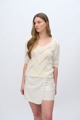 moves Kehlani short sleeved jumper 3575 Jumper 0905 Birch
