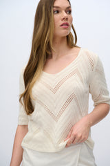 moves Kehlani short sleeved jumper 3575 Jumper 0905 Birch