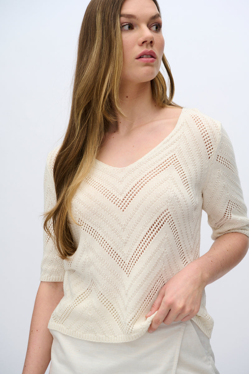 moves Kehlani short sleeved jumper 3575 Jumper 0905 Birch