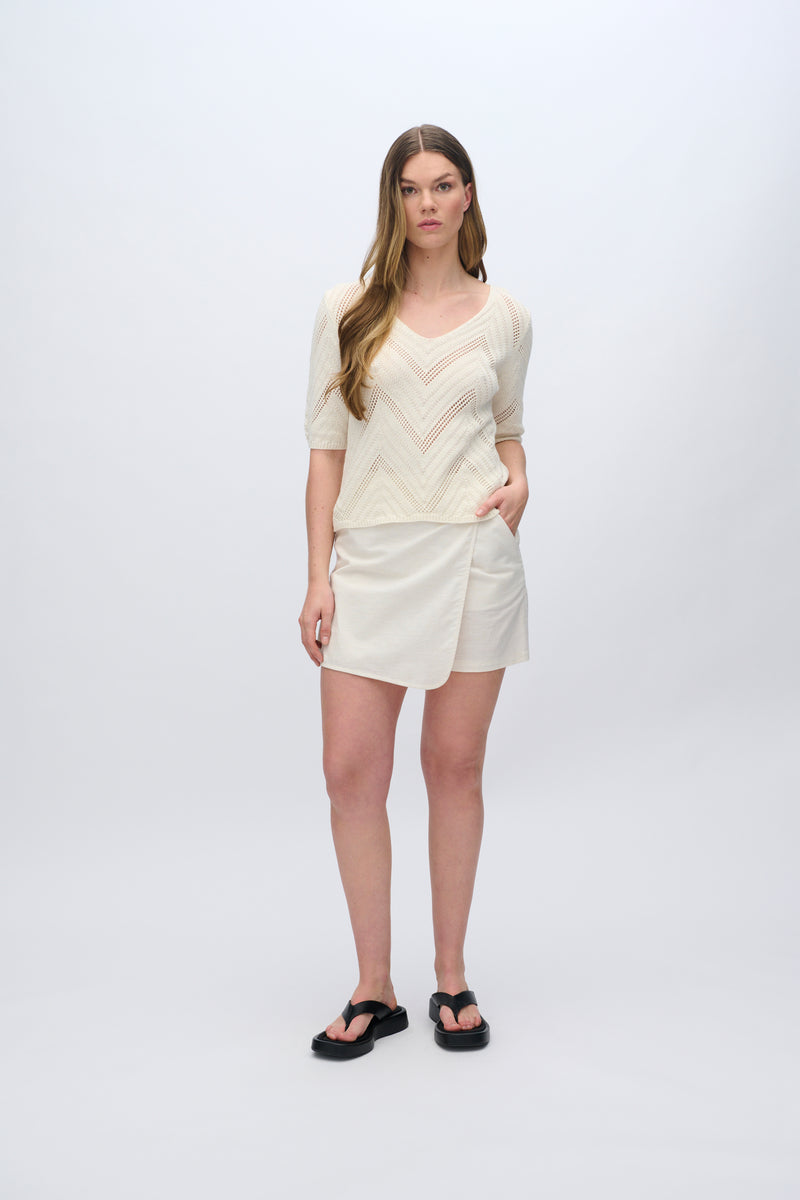 moves Kehlani short sleeved jumper 3575 Jumper 0905 Birch