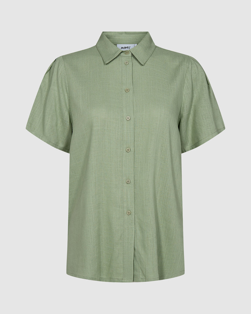 moves Koluna 2744 Short Sleeved Shirt 6313 Laurel Green