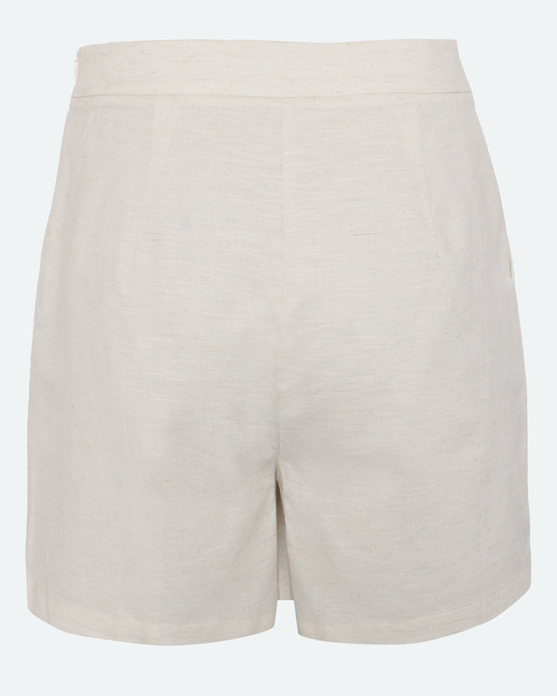 moves Lanelle skort in linen blend 4330 Shorts 0108 Castle Wall
