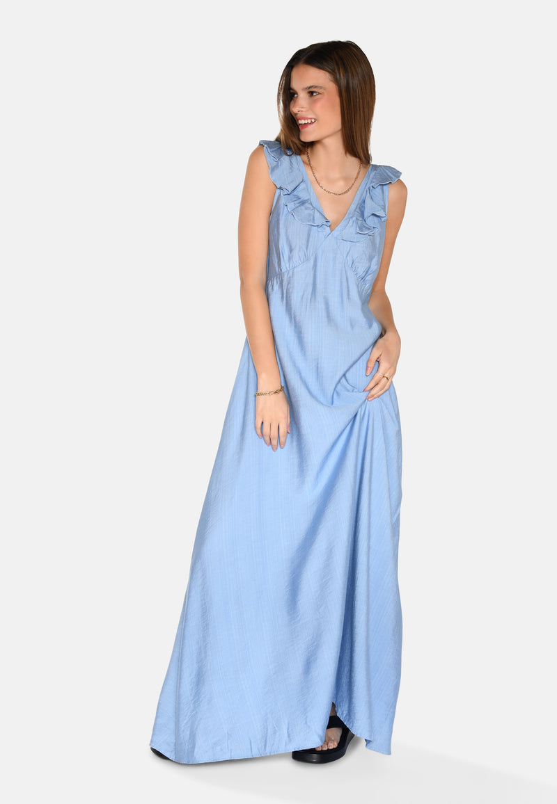 moves Leanna maxi dress 4237 Maxi Dress 4121 Blue Bell