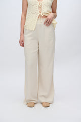 moves Lilah casual linen blend pants 2744 Casual Pants 0108 Castle Wall