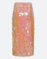 moves Lubinu sequin midi skirt 4347 Midi Skirt 1340 Cadmium Orange