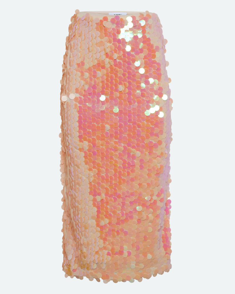 moves Lubinu sequin midi skirt 4347 Midi Skirt 1340 Cadmium Orange