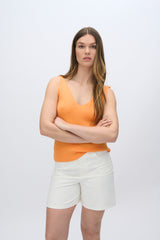 moves Madeline knit top 2679 Top 1340 Cadmium Orange