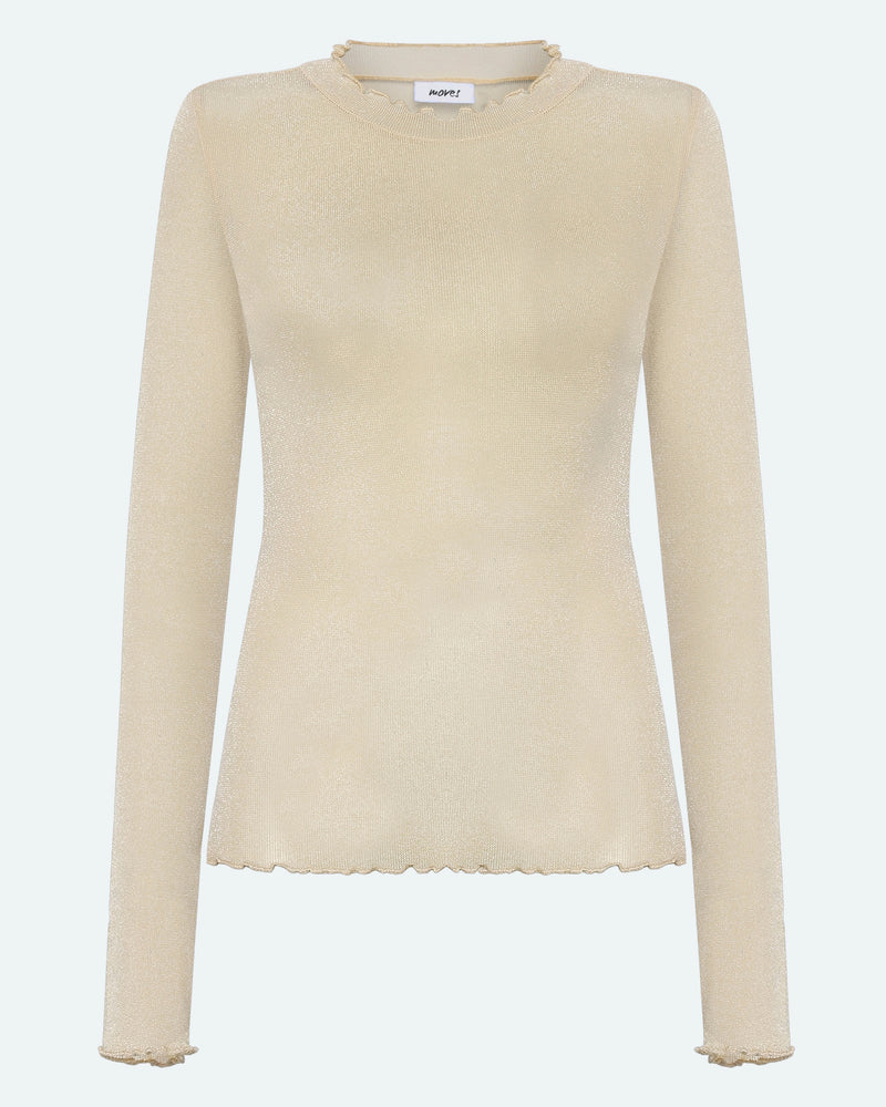 moves Markhild 0018 Long Sleeved T-shirt 030 Ivory Cream