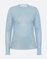 moves Markhild long sleeved mesh blouse 4202 Long Sleeved Blouse 4121 Blue Bell