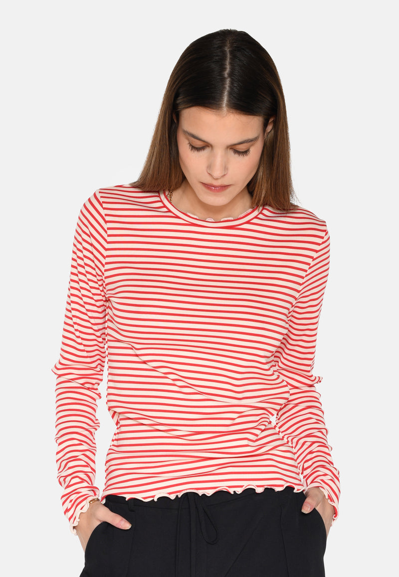 moves Markhild long sleeved blouse 4252 Long Sleeved Blouse 1664 Fiery Red