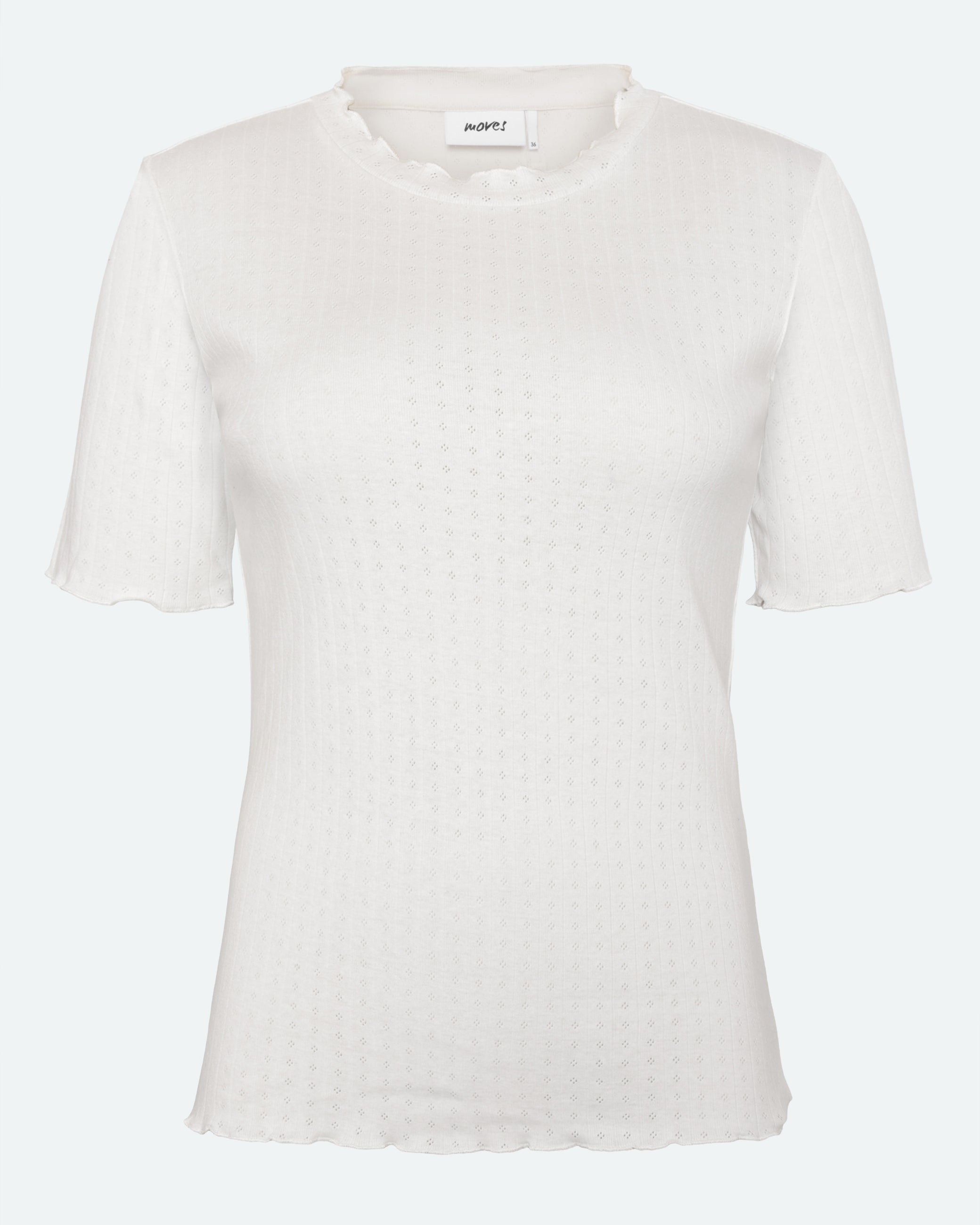 moves Markhild short sleeved t-shirt 4301 Short Sleeved T-shirt 000 White