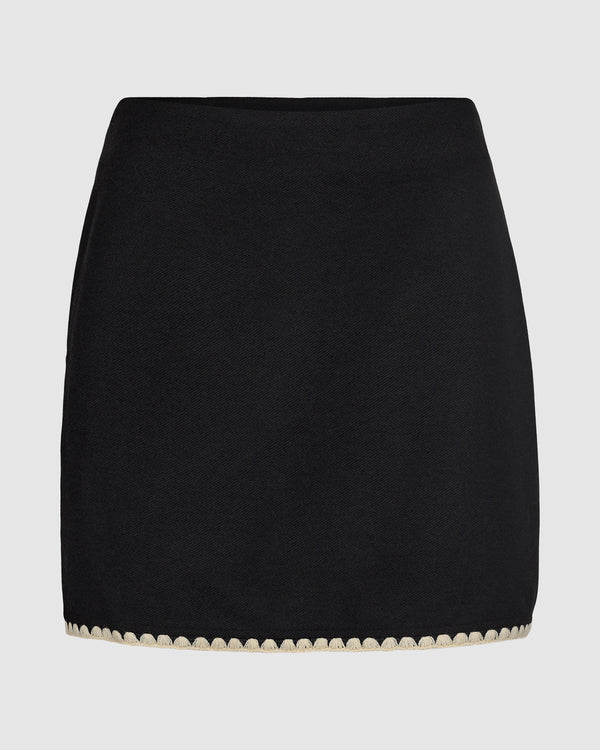 moves Pilipa 3781 Short Skirt 999 Black