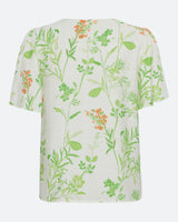 moves Somaro short sleeved blouse 4289 Short Sleeved Blouse 004 Broken White