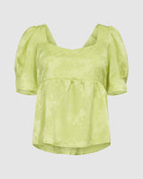 moves Tuliji 3545 Short Sleeved Blouse 0742 Lemon Verbena