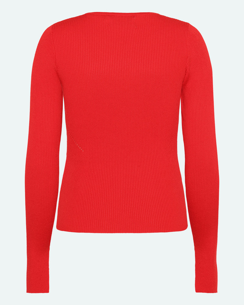 moves Twisti o-neck jumper 2679 Jumper 1664 Fiery Red