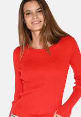 moves Twisti o-neck jumper 2679 Jumper 1664 Fiery Red