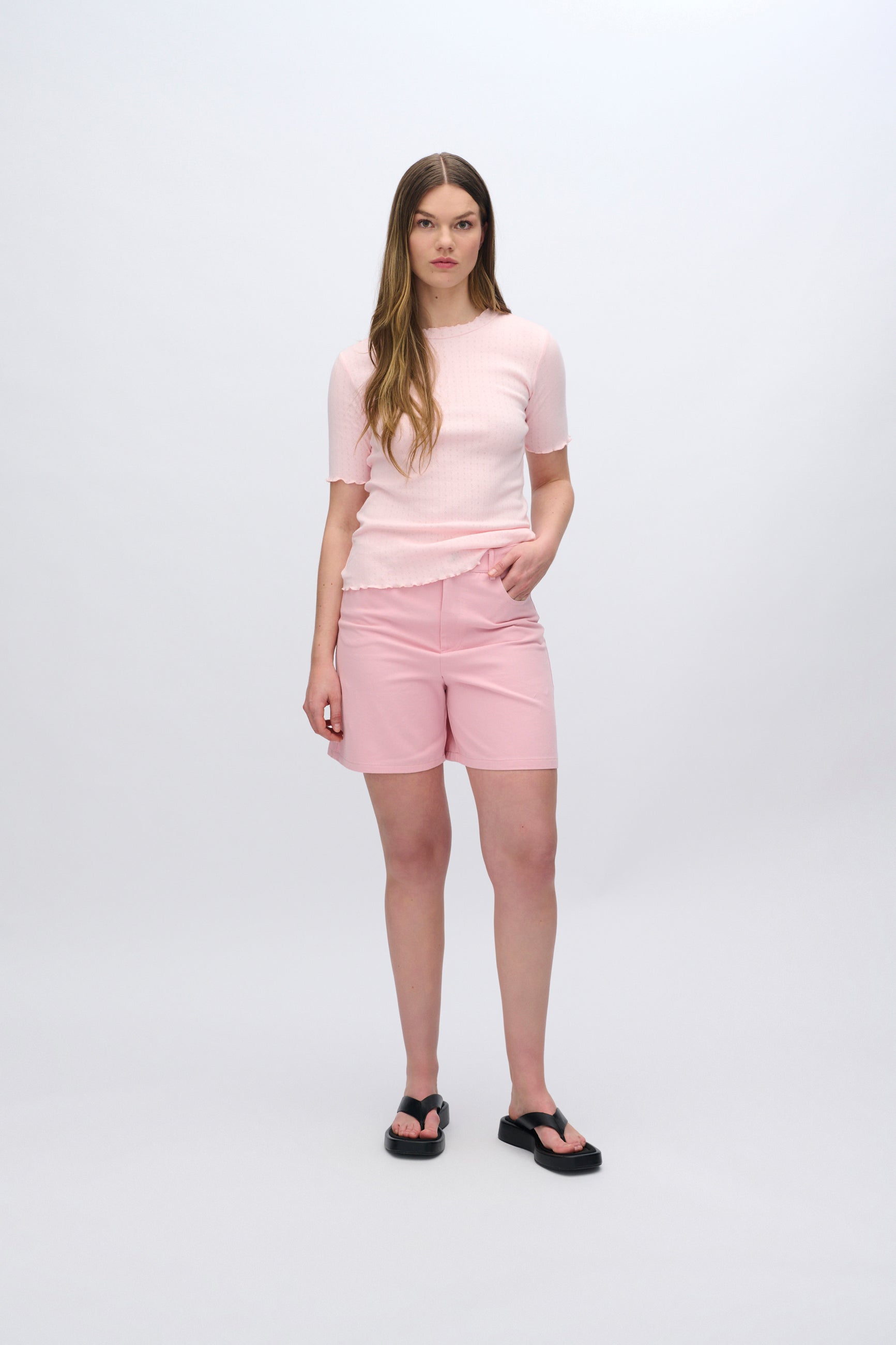 moves Veneda denim shorts 4207 Shorts 1614 Rose Elegance